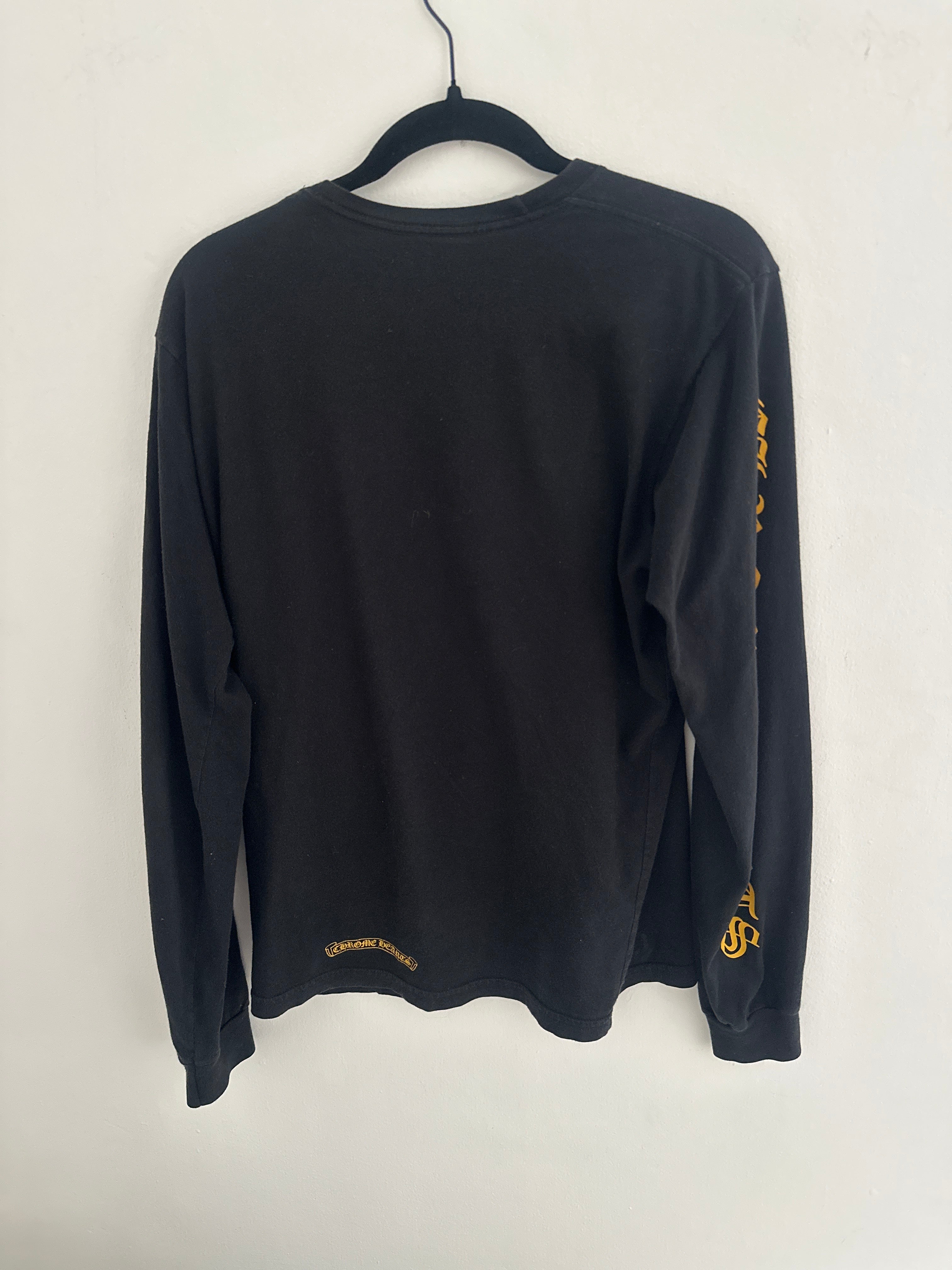 Chrome Hearts Yellow Dagger Long Sleeve