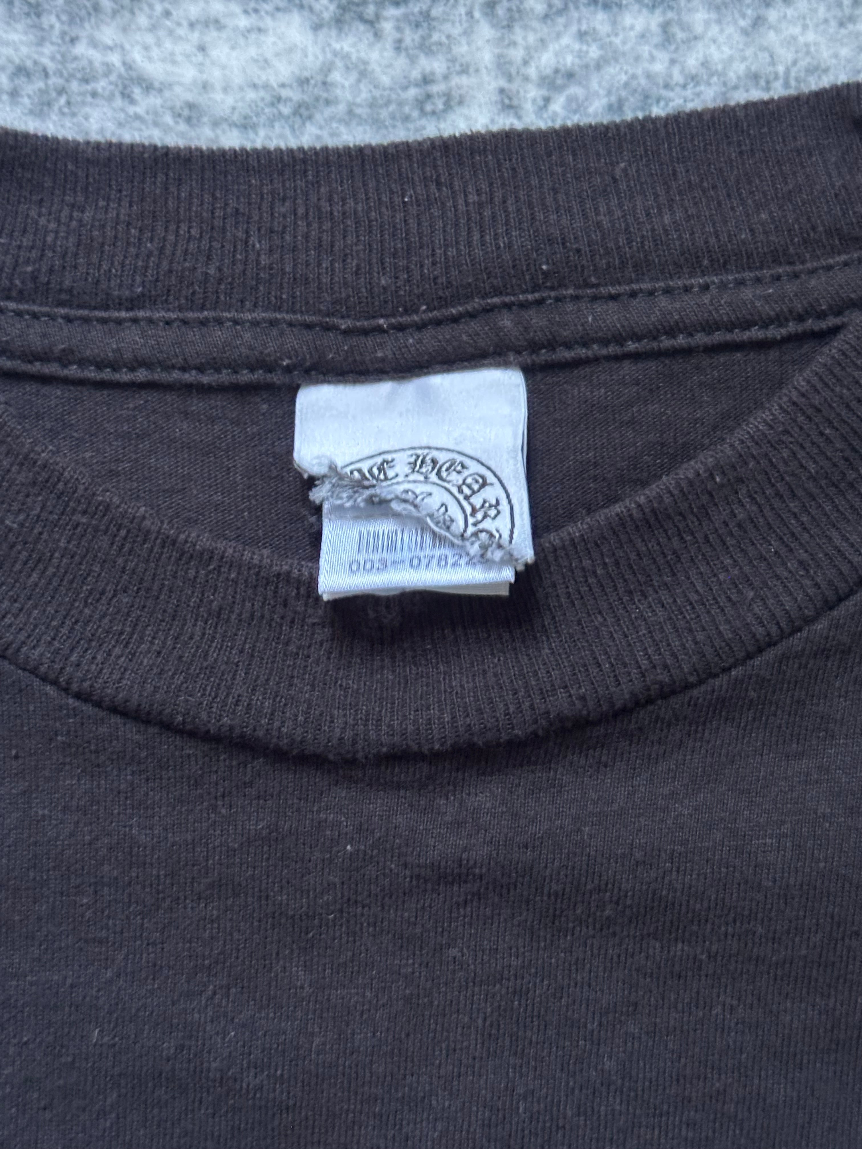 Vintage Chrome Hearts Blue Horseshoe Long Sleeve