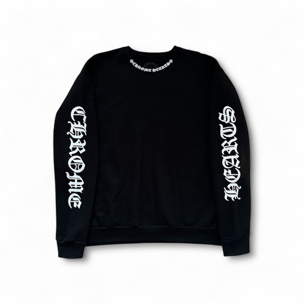 Chrome Hearts Neck Logo Crewneck