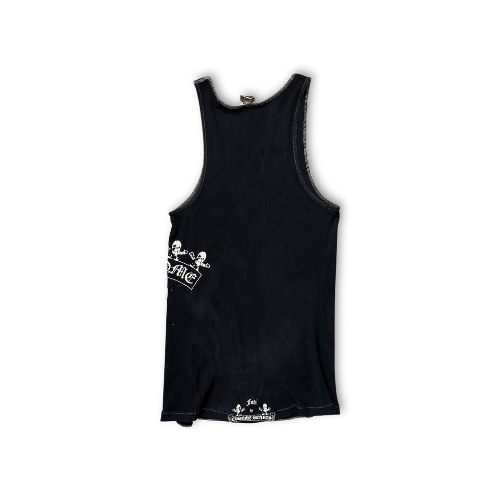 Vintage Chrome Hearts FOTI Skull Tbar Tank Top