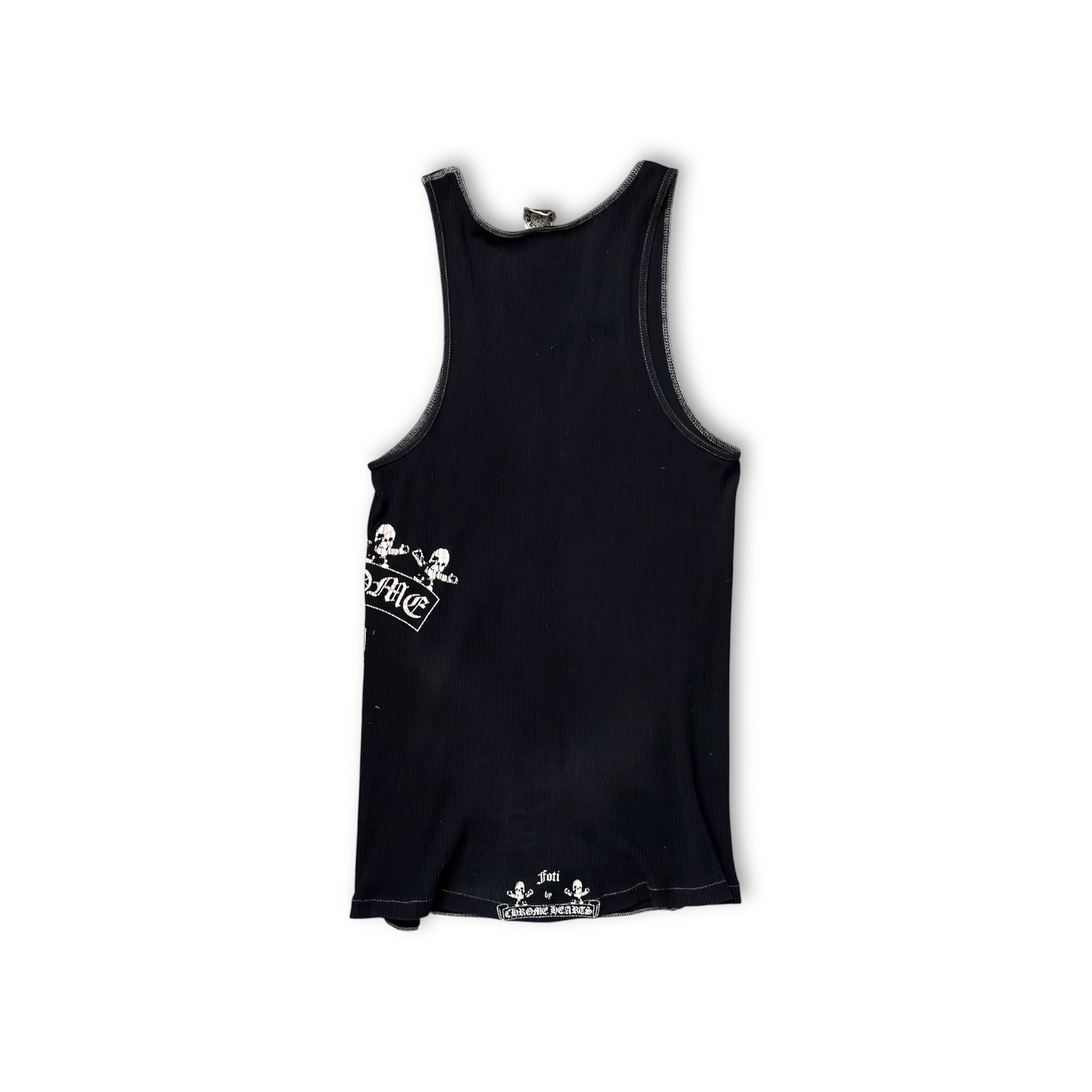 Vintage Chrome Hearts FOTI Skull Tbar Tank Top