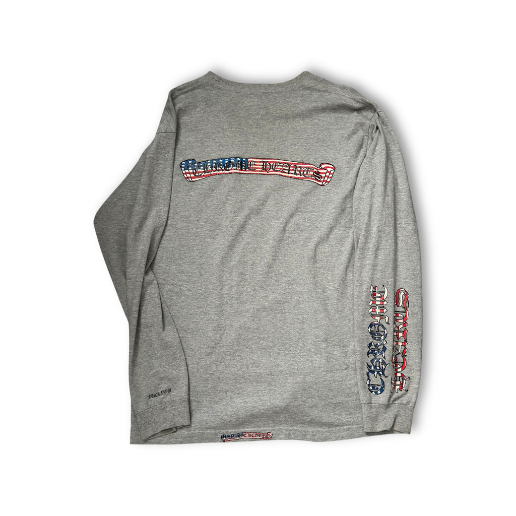 Vintage Chrome Hearts USA Scroll Long Sleeve