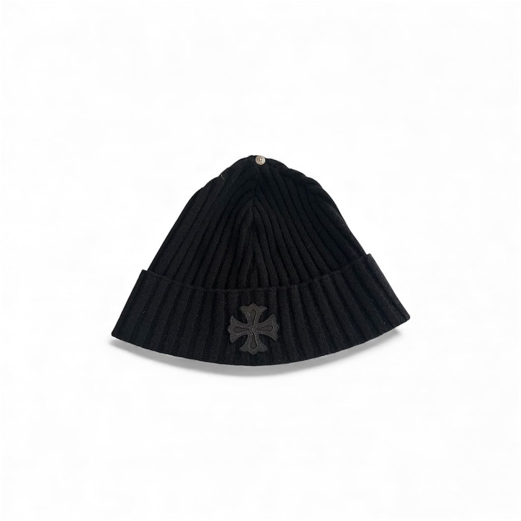 Chrome Hearts Leather Plus Patch Beanie