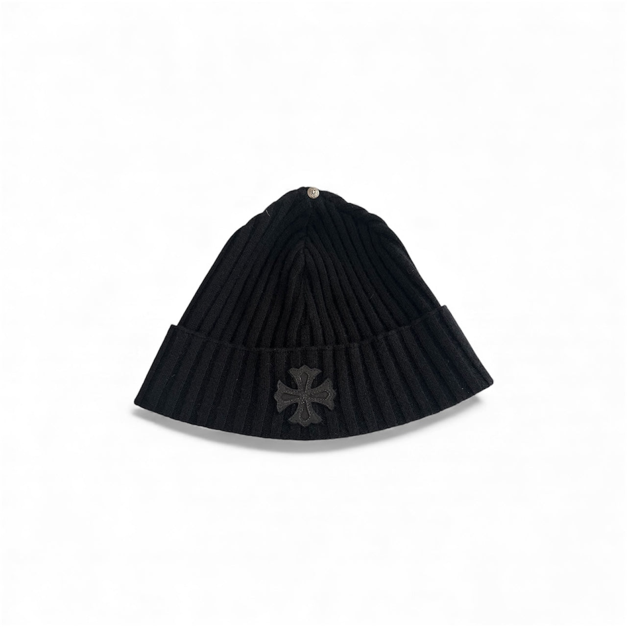 Chrome Hearts Leather Plus Patch Beanie