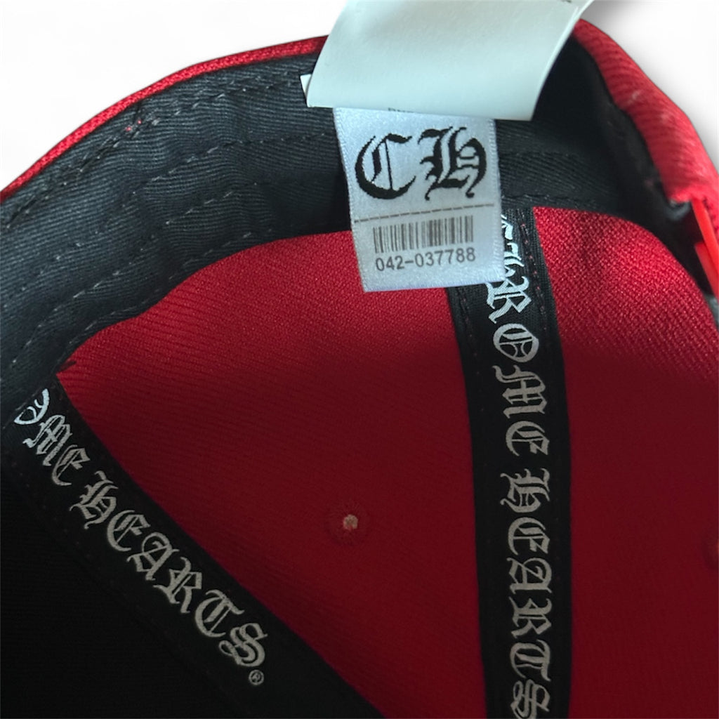 Chrome Hearts Red CH Baseball Hat