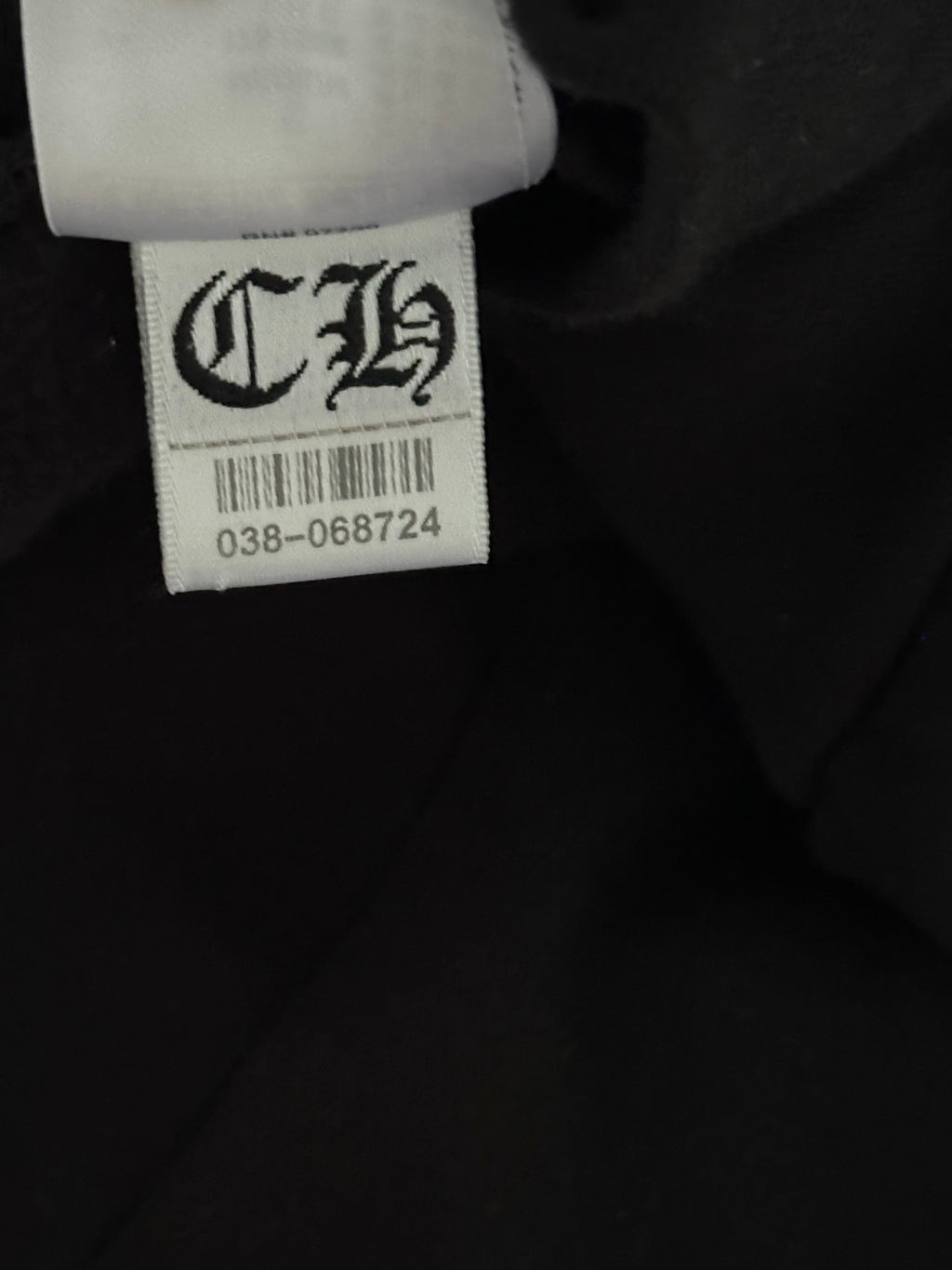 Chrome Hearts Neck Logo Crewneck