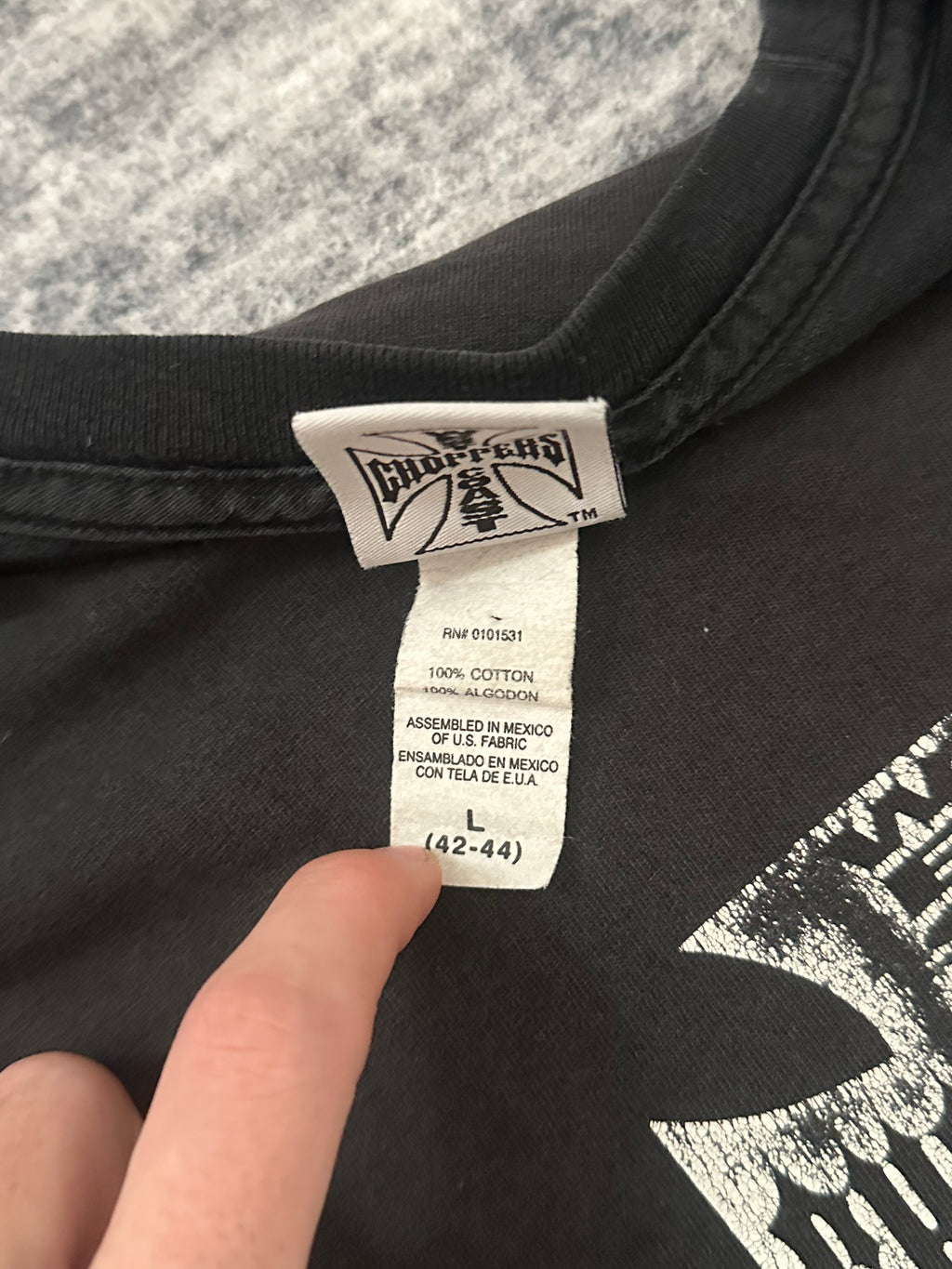 Vintage 90s West Coast Choppers Long Sleeve