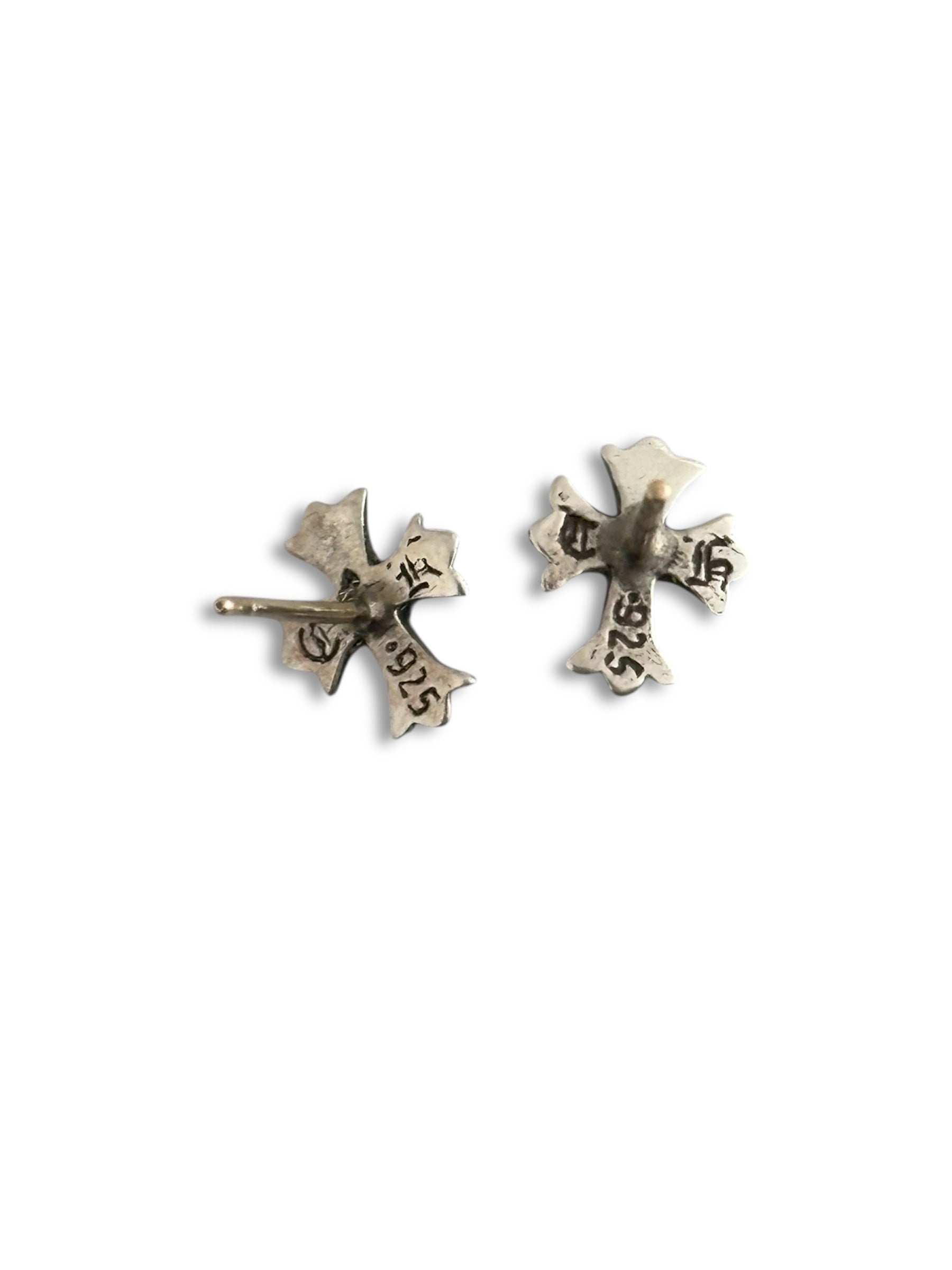 Chrome Hearts Cross Earrings