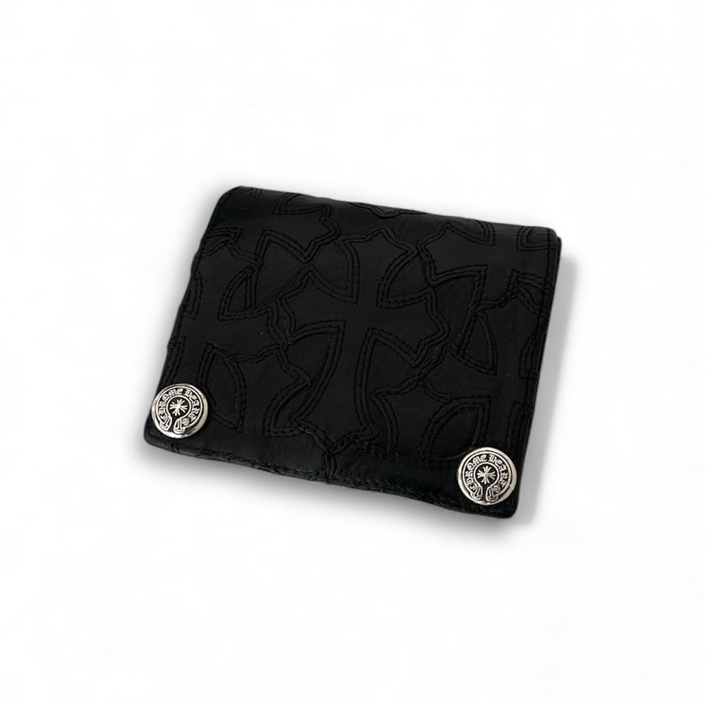 Chrome Hearts Flooded Cross Patch Wallet