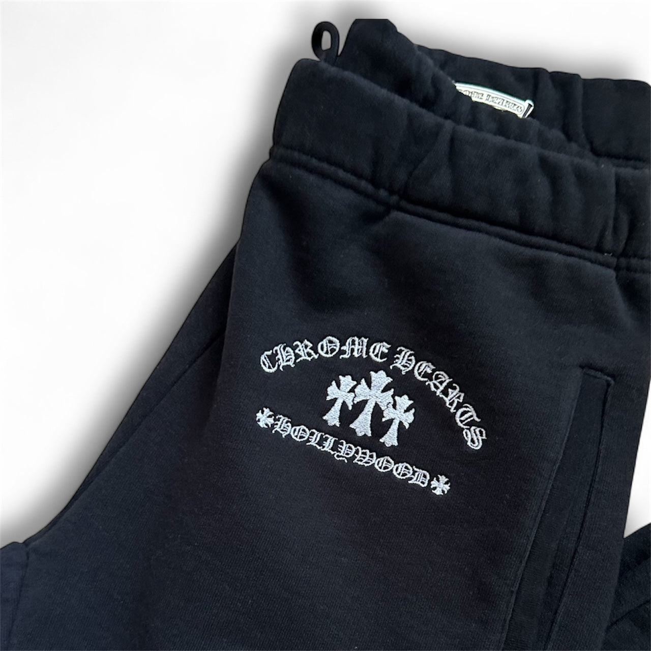 Chrome Hearts Triple Cross Embroidered Sweatpants