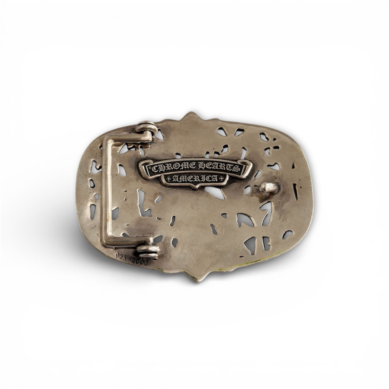 Chrome Hearts Cemetery Belt Buckle