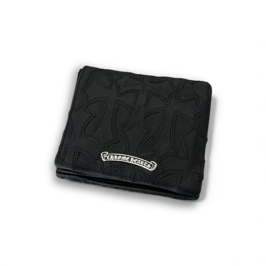 Chrome Hearts Flooded Cross Patch Wallet