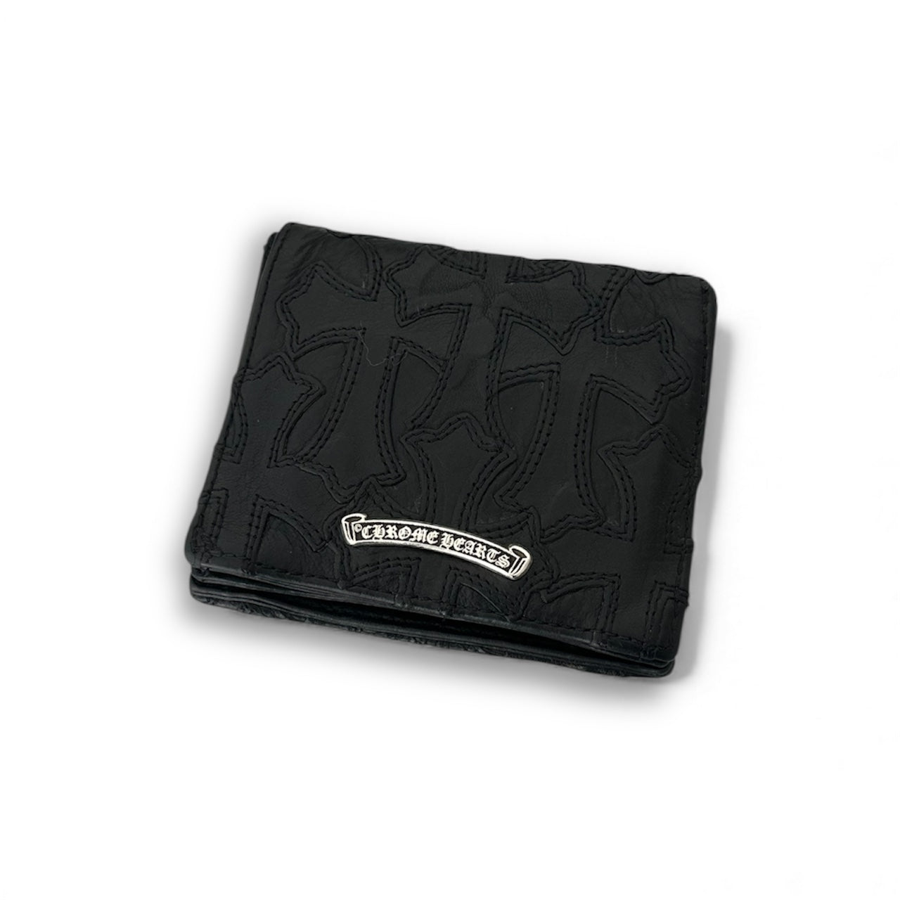 Chrome Hearts Flooded Cross Patch Wallet