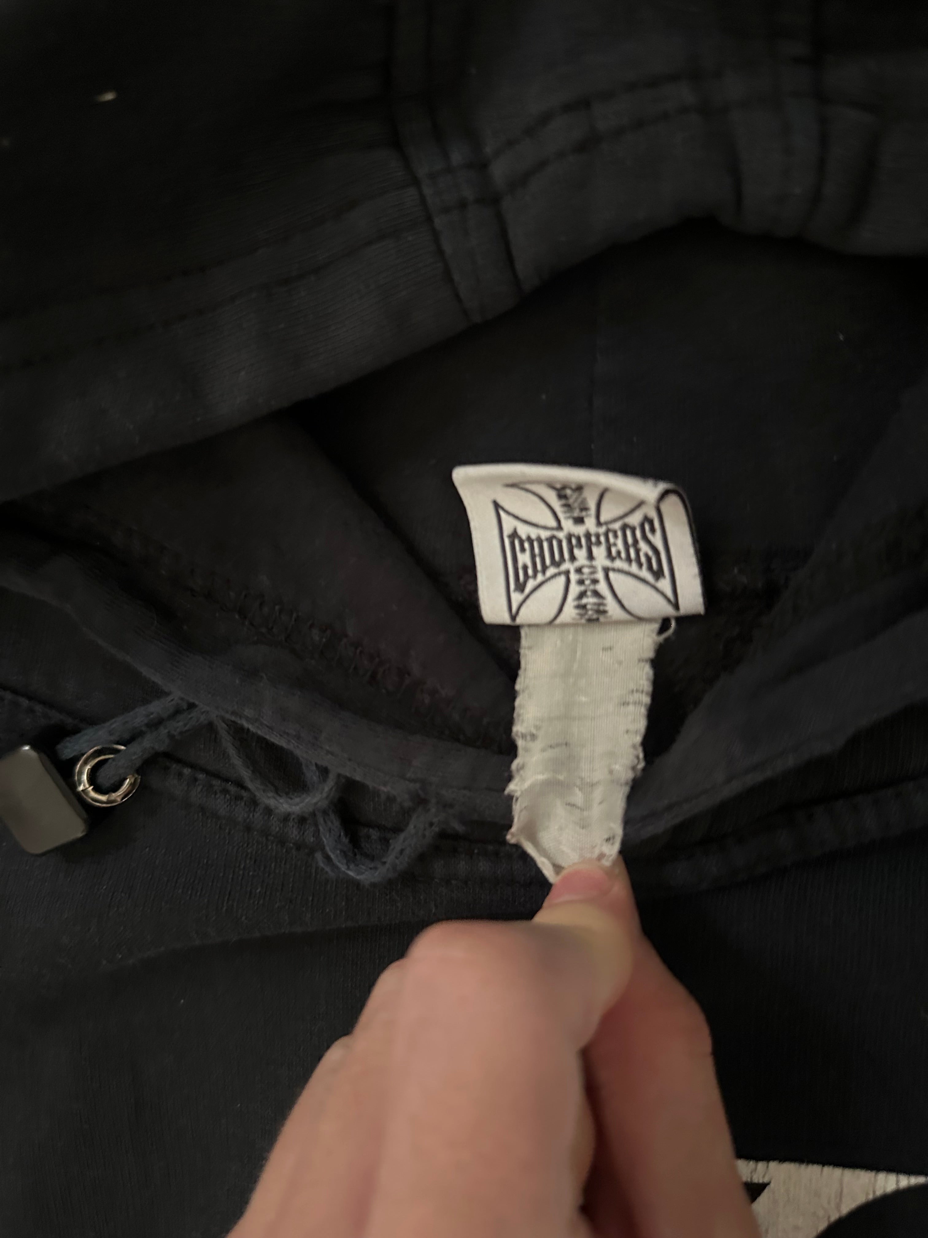 Vintage 90s West Coast Choppers Hoodie