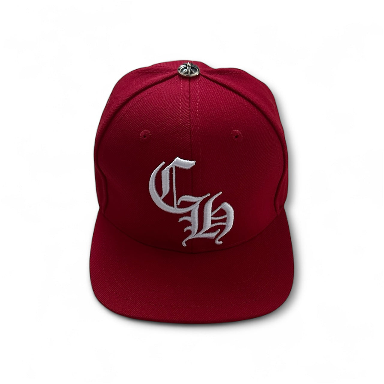 Chrome Hearts Red CH Baseball Hat